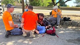 חילוץ בירושלים, צילום: יחל"צ עציון-יהודה